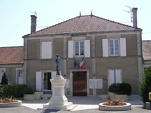 Мэрия и военный мемориал