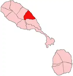 Округ Сент-Мери-Кайон на карте