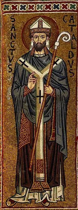 Мозаика в Палатинской капелле, Палермо.