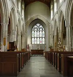 Сент-Джайлс Крипплгейт, где был похоронен сэр Роджер Таунсенд