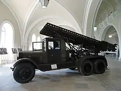 БМ-13-16 в ВИМАИВиВС, Санкт-Петербург