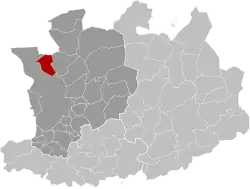 Расположение муниципалитета на карте провинции