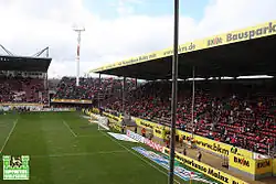 Одна из трибун стадиона