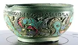 Патера, или Стаффордширская чаша. II в. Культура кельтов. Археологическое собрание, Стаффордшир, Англия