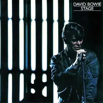 Обложка альбома Дэвида Боуи «Stage» (1978)