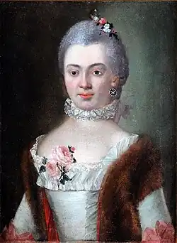 Баронесса Штакельберг, урожденная Баранова, 1766
