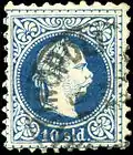 1876: марка в 10 сольдо, погашена в Константинополе (Sc #7F)