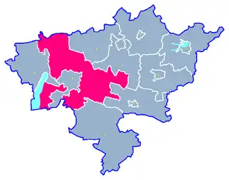 Старгард-Щециньски на карте