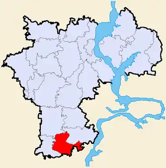 Старокулаткинский район на карте