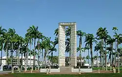 Памятник Феликсу Эбуэ в Кайенне