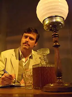 Стивен Биллингтон в роли Тригорина. Театр Финборо, Лондон, 2010