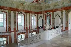 Монастырь Альтенбург. Царская лестница.