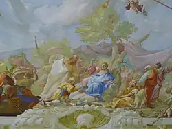 Деталь росписи