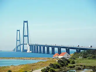 Восточный мост (вид с острова Зеландия)