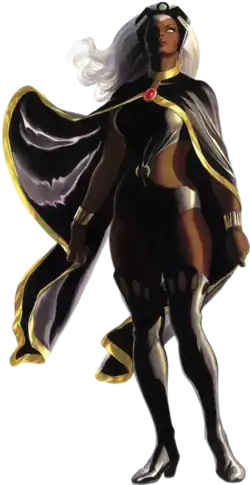 Шторм на варианте обложки комикса Giant-Size X-Men: Storm #1 (Сентябрь 2020)Художник — Алекс Росс.