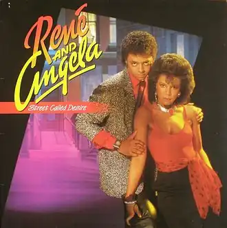 Обложка альбома René & Angela «Street Called Desire» (1985)