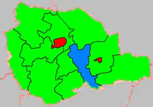 Стригинский сельсовет на карте