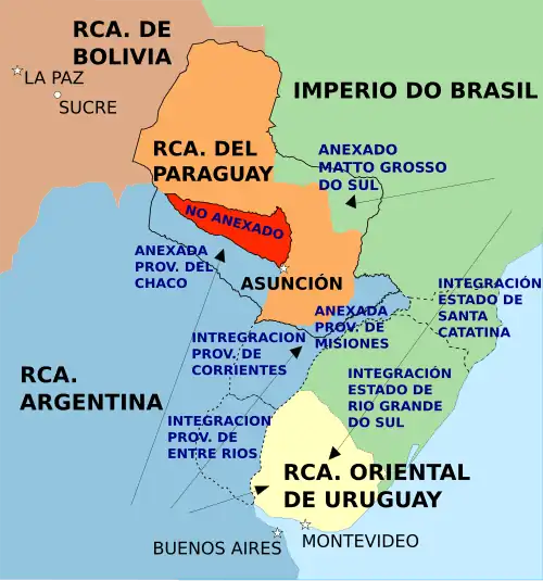 Лаплатский регион (1864—1973)