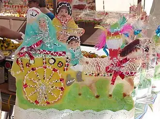 Скульптурная композиция из сахара