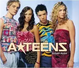 Обложка сингла A*Teens «Sugar Rush» (2001)