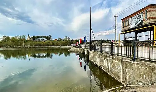 Плотина Суксунского пруда