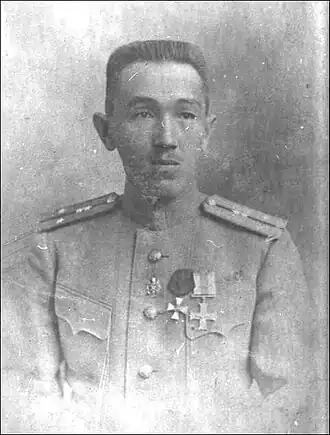 Сулайман Кучуков с орденами