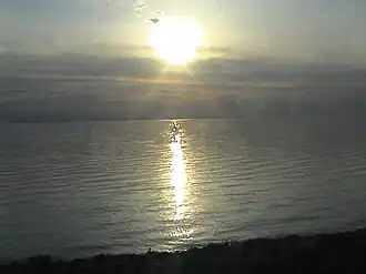 Восход на озере Эби-Нур