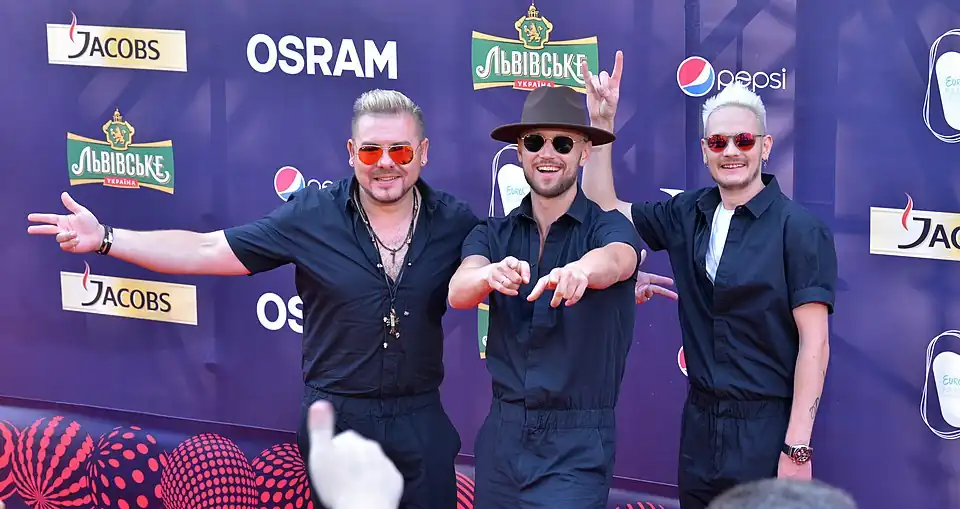 Sunstroke Project на красной дорожке в Киеве, 2017 год