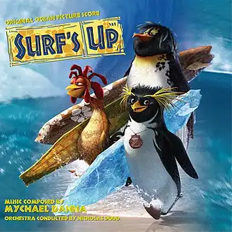 Обложка альбома Майкла Данна «Surf’s Up: Original Ocean Picture Score» ()