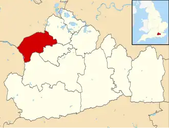 Суррей-Хит на карте