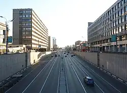 Вид от пересечения с Октябрьской улицей в сторону площади Савёловского Вокзала