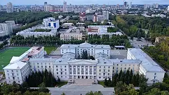 Здание, где располагалось училище до расформирования