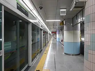 Платформа станции 2 линии