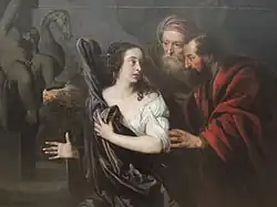 Сусанна и старцы. 1650-е гг. Холст, масло. Британская галерея Тейт, Лондон