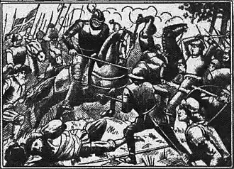 Стен Стуре участвует в сражении.