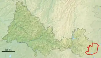 Светлинский район на карте