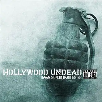 Обложка альбома Hollywood Undead «Swan Songs Rarities EP» (2010)