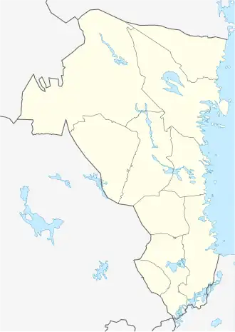 Евле на карте