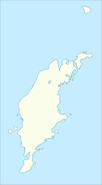 Висбю на карте