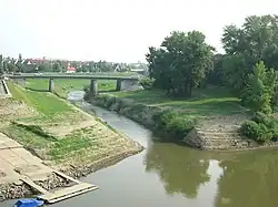 Устье Задьвы в Сольноке