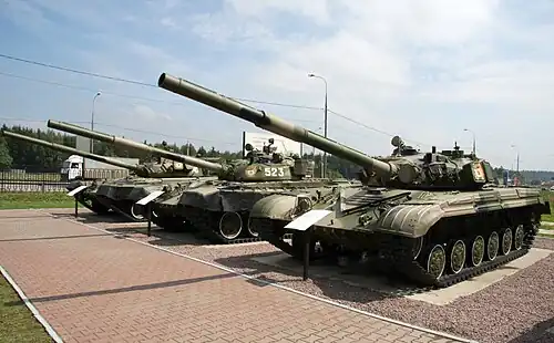 Фрагмент экспозиции на открытой площадке