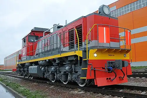 Вид со стороны дизель-генераторной установки