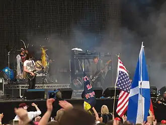 Выступление на T in the Park 2008