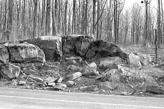 Место катастрофы в 1975 году