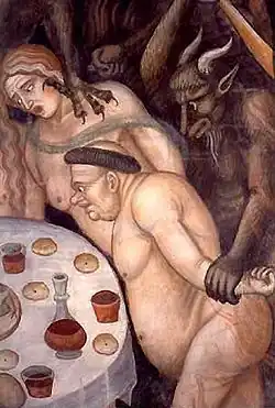 Таддео ди Бартоло. Страшный суд. Деталь