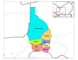 Кеита на карте