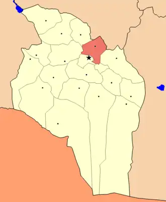 Тайшир на карте