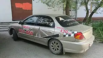 Kia Spectra в Тюмени, 2021 год