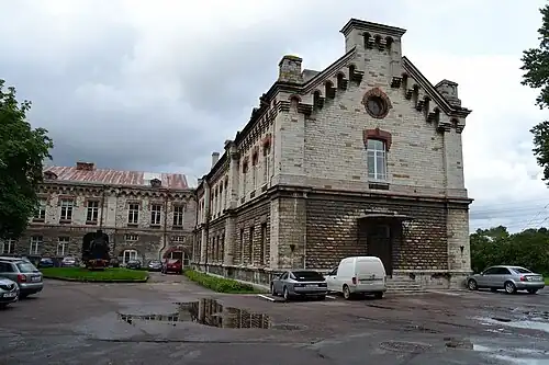 Здание бывшей Таллинскойтранспортной школы