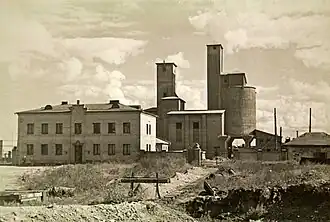 Завод «Кукермийт» на территории будущего Горхолла (1948—1950 гг.)